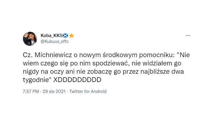 HIT! SŁOWA Michniewicza na temat nowego pomocnika Legii xD